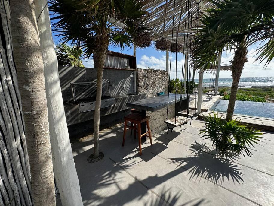 Tulum Beachfront Villa I'Ik By Casa Xuul Tulum Luaran gambar