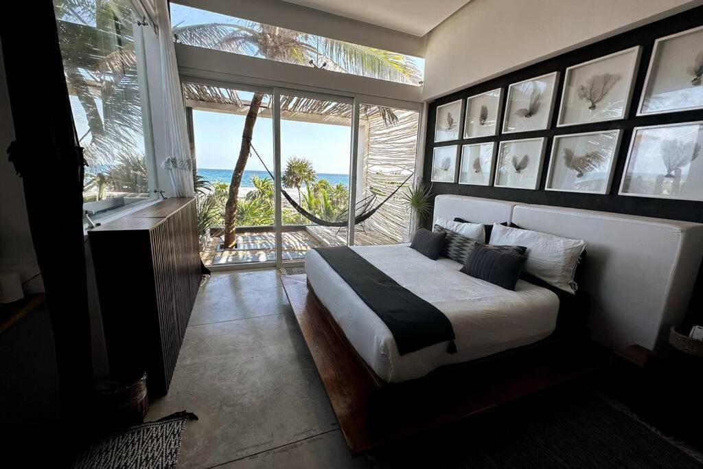 Tulum Beachfront Villa I'Ik By Casa Xuul Tulum Luaran gambar