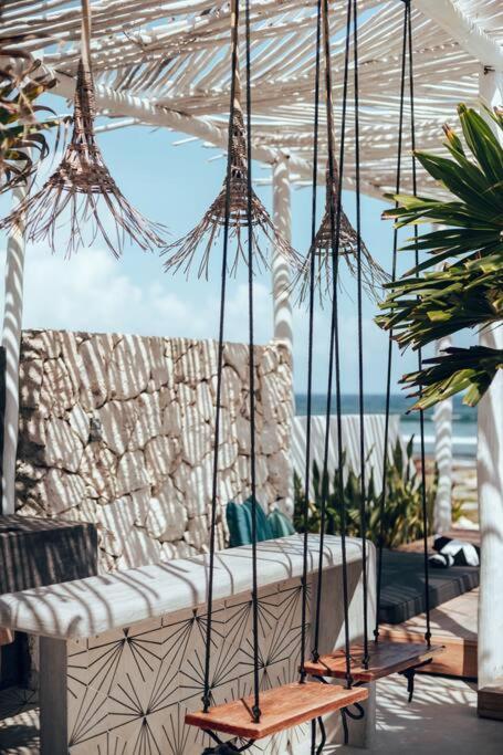 Tulum Beachfront Villa I'Ik By Casa Xuul Tulum Luaran gambar