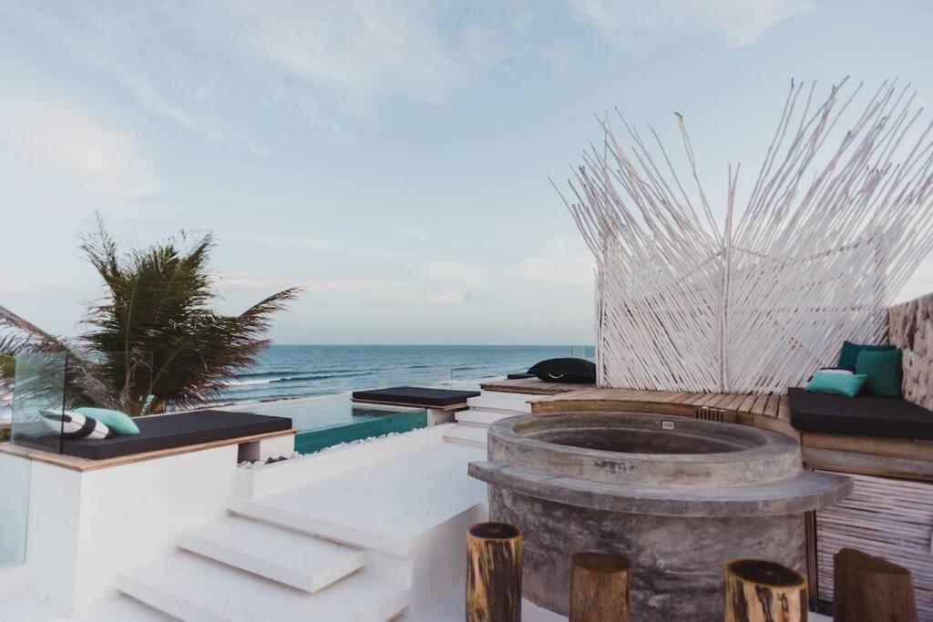 Tulum Beachfront Villa I'Ik By Casa Xuul Tulum Luaran gambar